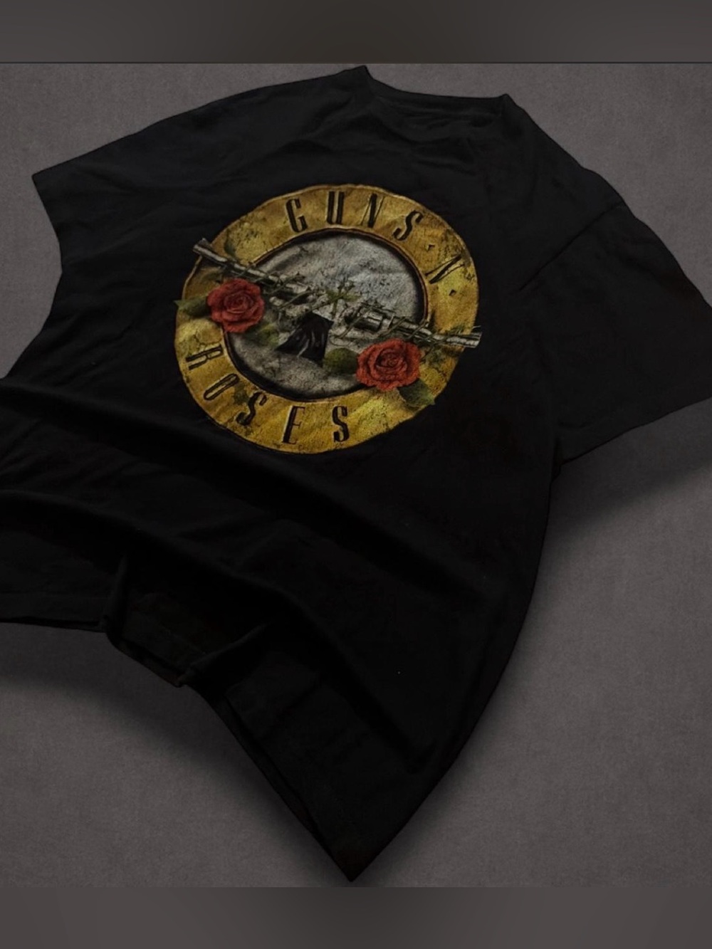 Guns N’ Roses Bullet Logo Graphic T-Shirt Size Medium